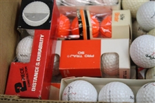 Large Assortment of Various Golf Balls Including Individual Golf Balls, Sleeves & more