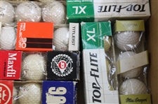 Large Assortment of Various Golf Balls Including Individual Golf Balls, Sleeves & more