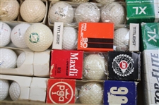 Large Assortment of Various Golf Balls Including Individual Golf Balls, Sleeves & more