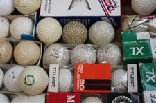 Large Assortment of Various Golf Balls Including Individual Golf Balls, Sleeves & more