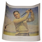 Ltd Ed USGA Bobby Jones Print from Thomas Stephens Original Painting #356/850