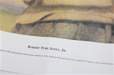 Ltd Ed USGA Bobby Jones Print from Thomas Stephens Original Painting #356/850