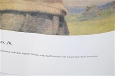 Ltd Ed USGA Bobby Jones Print from Thomas Stephens Original Painting #356/850