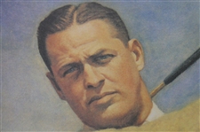 Ltd Ed USGA Bobby Jones Print from Thomas Stephens Original Painting #356/850