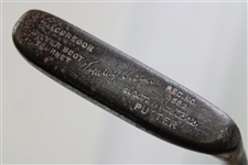 Gene Sarazen's Personal Used & Painted Tommy Armour Putter From Armour