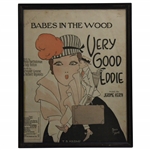 Babes In The Wood Very Good Eddie Framed Sheet Music Cover Only