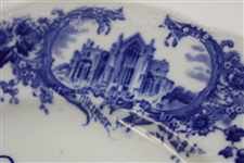 1903 Royal Doulton Picturesque Scenes Golf Plate - Impressed On The Back '1903'