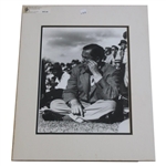 Five (5) Bobby Jones Watching The Masters Frank Christian Studios Photo Prints - Matted