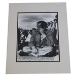 Five (5) Bobby Jones Watching The Masters Frank Christian Studios Photo Prints - Matted