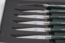 Augusta National Ltd Ed Forge de Laguiole Table Knife Set in Original Box
