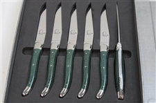 Augusta National Ltd Ed Forge de Laguiole Table Knife Set in Original Box