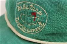 c.1960's Masters Tournament Green Stitched Caddy Rope Hat