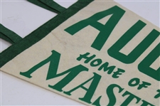 Vintage 'Augusta: Home of the Masters' Pennant
