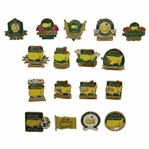 1998-2014 Masters Tournament Commemorative Pins - Seventeen (17) Total