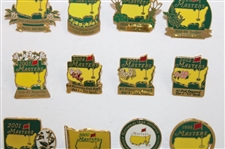 1998-2014 Masters Tournament Commemorative Pins - Seventeen (17) Total