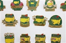 1998-2014 Masters Tournament Commemorative Pins - Seventeen (17) Total