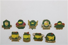 1998-2014 Masters Tournament Commemorative Pins - Seventeen (17) Total