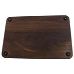Augusta National Golf Club 2021 Holiday Party Clubhouse Wood Cutting Board in Box