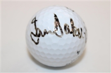 Ian Baker-Finch, Jones & Smith Signed 2000 Open at St. Andrews Ball w/Letter JSA ALOA