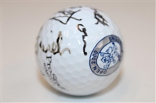 Ian Baker-Finch, Jones & Smith Signed 2000 Open at St. Andrews Ball w/Letter JSA ALOA