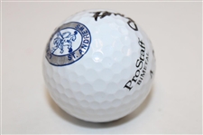 Ian Baker-Finch, Jones & Smith Signed 2000 Open at St. Andrews Ball w/Letter JSA ALOA