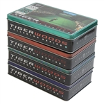 Tiger Woods 'Tiger Slam' Dozen Golf Balls in Tins - Complete Set of Four (4) 