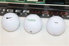 Tiger Woods 'Tiger Slam' Dozen Golf Balls in Tins - Complete Set of Four (4) 