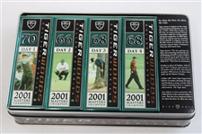 Tiger Woods 'Tiger Slam' Dozen Golf Balls in Tins - Complete Set of Four (4) 