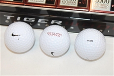 Tiger Woods 'Tiger Slam' Dozen Golf Balls in Tins - Complete Set of Four (4) 
