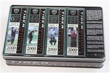 Tiger Woods 'Tiger Slam' Dozen Golf Balls in Tins - Complete Set of Four (4) 
