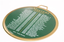 1998 Masters Tournament Commemorative Champions Bag Tag - First Tiger Woods