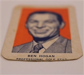 Ben Hogan Golf Card 1952 Wheaties Portrait-Hand Cut Golf Card