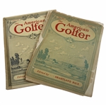 1928 The American Golfer Magazines - June & August