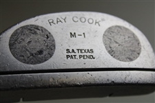 Ray Cook Aluminum Head M-1 S.A. Texas Pat. Pend. Putter