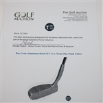 Ray Cook Aluminum Head M-1 S.A. Texas Pat. Pend. Putter