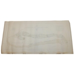Original 1924 The Old Course St. Andrews Aerial Map Surveyed & Depicted by MacKenzie