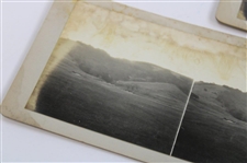 Four (4) Undated & Unmarked Stereoscope Photos - Wendell Miller Collection
