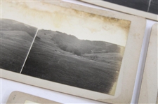 Four (4) Undated & Unmarked Stereoscope Photos - Wendell Miller Collection