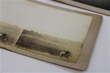Four (4) Undated & Unmarked Stereoscope Photos - Wendell Miller Collection
