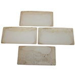 Four (4) Undated & Unmarked Stereoscope Photos - Wendell Miller Collection