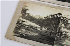 Three (3) Undated & Unmarked Stereoscope Photos - Wendell Miller Collection