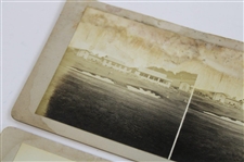 Three (3) Undated & Unmarked Stereoscope Photos - Wendell Miller Collection
