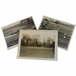 Three (3) F.H. Haskett Columbus Country Club Original Photos - Wendell P. Miller Collection