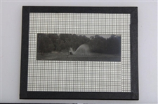 Four (4) Irrigation & Sprinkler Efficiency Glass Negative Photos - Wendell Miller Collection