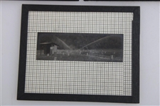 Four (4) Irrigation & Sprinkler Efficiency Glass Negative Photos - Wendell Miller Collection