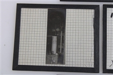 Four (4) Irrigation & Sprinkler Efficiency Glass Negative Photos - Wendell Miller Collection