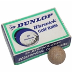 Dunlop Warwick Golf Ball In Warwick Golf Ball Box