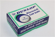 Dunlop Warwick Golf Ball In Warwick Golf Ball Box