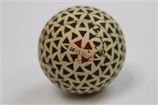 Classic Spalding Triangle Pattern Golf Ball