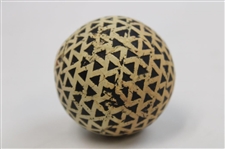 Classic Spalding Triangle Pattern Golf Ball